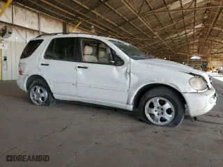 2003 Mercedes-Benz M-Class 3.7L with VIN 4JGAB57E53A427004, listed as a Copart auction lot 46951995 with 211,617 mi miles and Salvage Title. Bid and sale history available at carsss.com. Image 4.