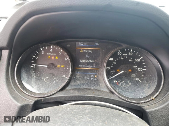 2020 Nissan Rogue SV z VIN JN1BJ1CV3LW277233, wystawiony jako Copart lot #53203925 z przebiegiem 134 134 mil mil oraz Czysty tytuł • Clean title. Historia ofert i sprzedaży dostępna na DreamBid. Obrazek 9.