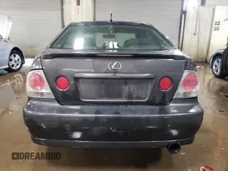 2003 Lexus IS 300/350 with VIN JTHBD192930071854, listed as a Copart auction lot 46166955 with 240,258 mi miles and Salvage Title. Bid and sale history available at DreamBid. Image 6.