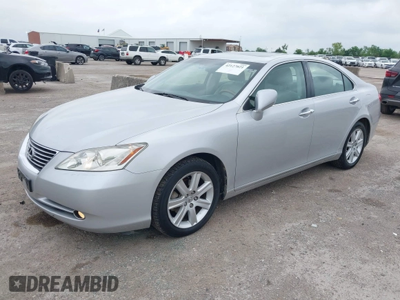2007 Lexus ES 350 with VIN JTHBJ46G172112854, listed as a IAAI auction lot 42127021 with 177,660 mi miles. Bid and sale history available at carsss.com. Image 2.