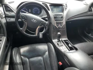 2014 Hyundai Azera Limited with VIN KMHFH4JG1EA376452, listed as a Copart auction lot 59703095 with 124,801 mi miles and Salvage title. Bid and sale history available at DreamBid. Image 8.