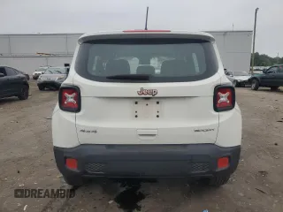 2018 Jeep Renegade Sport with VIN ZACCJBAB1JPJ35177, listed as a Copart auction lot 62722995 with 98,439 mi miles and Salvage title. Bid and sale history available at DreamBid. Image 6.