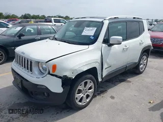 2016 Jeep Renegade Limited with VIN ZACCJBDT7GPC67683, listed as a IAAI auction lot 42401857 with 163,888 mi miles and . Bid and sale history available at DreamBid. Image 17.