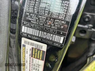 2007 Land Rover Range Rover SC z VIN SALMF13407A253823, wystawiony jako Copart lot #57240195 z przebiegiem 235 385 mil mil oraz Czysty tytuł • Clean title. Historia ofert i sprzedaży dostępna na DreamBid. Obrazek 10.