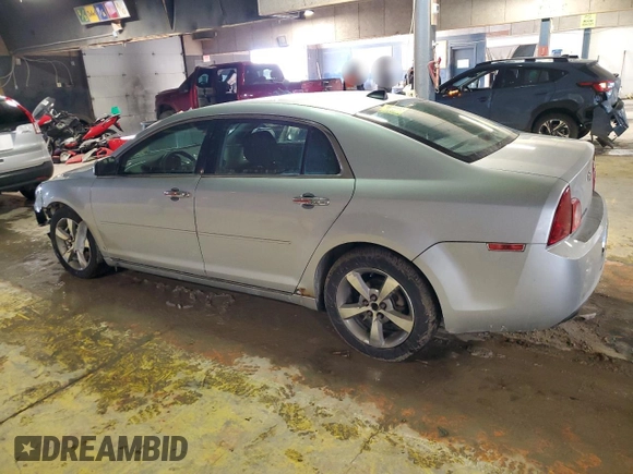 2012 Chevrolet Malibu 1LT with VIN 1G1ZC5E03CF279958, listed as a Copart auction lot 45848145 with 186,982 mi miles and Salvage Title. Bid and sale history available at DreamBid. Image 2.