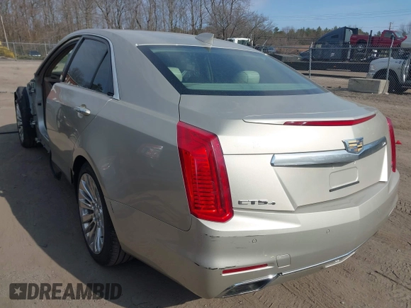 2015 Cadillac CTS Performance AWD with VIN 1G6AY5S35F0110281, listed as a IAAI auction lot 41670400 with 103,121 mi miles and . Bid and sale history available at DreamBid. Image 3.