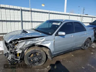 2004 Subaru Impreza Sedan (Natl) WRX with VIN JF1GD29634G500064, listed as a Copart auction lot 42442985 with 133,073 mi miles and Salvage Title. Bid and sale history available at carsss.com. Image 1.