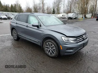 2021 Volkswagen Tiguan SE with VIN 3VV2B7AX7MM128098, listed as a Copart auction lot 49343505 with 46,231 mi miles and Salvage Title. Bid and sale history available at DreamBid. Image 4.