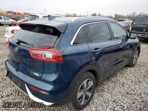 2019 Kia Niro Touring with VIN KNDCE3LC2K5312266, listed as a Copart auction lot 80766574 with 71,560 mi miles and Salvage Title. Bid and sale history available at carsss.com. Image 3.