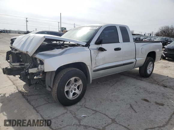 2006 Dodge Dakota SLT with VIN 1D7HE42K86S516698, listed as a Copart auction lot 45666515 with 47,013 mi miles and Salvage Title. Bid and sale history available at carsss.com. Image 1.