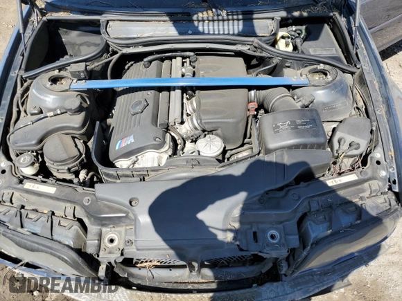 2003 BMW 3 Series M3 with VIN WBSBL93403JR23766, listed as a Copart auction lot 75096244 with 121,989 mi miles and Salvage title. Bid and sale history available at DreamBid. Image 11.