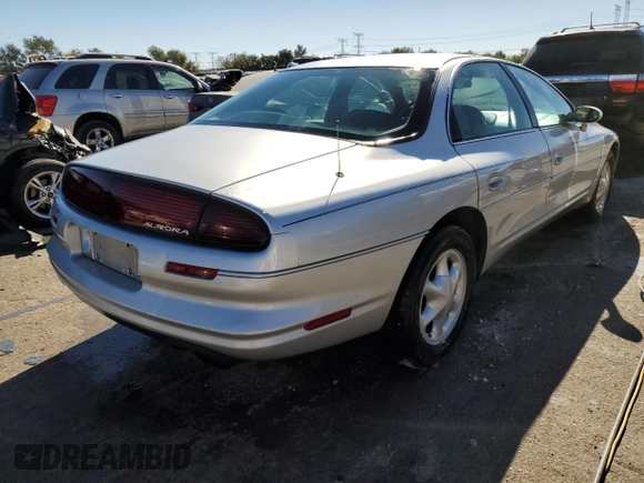 1999 Oldsmobile Aurora with VIN 1G3GR62C7X4109461, listed as a Copart auction lot 75916764 with 107,690 mi miles and Salvage Title. Bid and sale history available at DreamBid. Image 3.