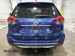 2017 Nissan Rogue S with VIN KNMAT2MV8HP560770, listed as a Copart auction lot 45469185 with 113,651 mi miles and Salvage Title. Bid and sale history available at carsss.com. Image 6.
