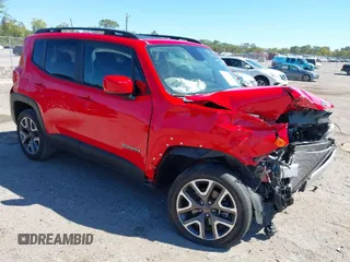 2018 Jeep Renegade Altitude with VIN ZACCJBBB0JPJ53636, listed as a IAAI auction lot 41859778 with 35,356 mi miles and . Bid and sale history available at DreamBid. Image 1.