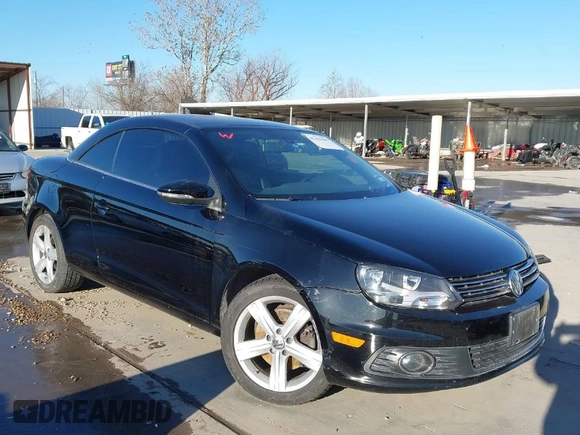 2012 Volkswagen Eos Lux with VIN WVWFW7AH2CV004631, listed as a IAAI auction lot 41401641 with 85,379 mi miles and . Bid and sale history available at DreamBid. Image 1.