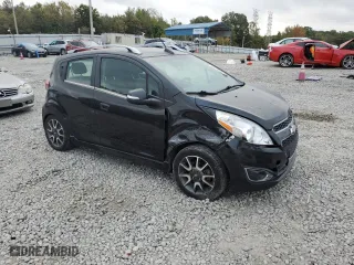 2015 Chevrolet Spark LT with VIN KL8CF6S90FC710087, listed as a Copart auction lot 77958174 with 138,468 mi miles and Salvage Title. Bid and sale history available at carsss.com. Image 4.