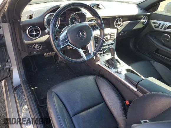 2015 Mercedes-Benz SLK-Class SLK 250 with VIN WDDPK4HA9FF102437, listed as a Copart auction lot 55301104 with 79,313 mi miles and Salvage Title. Bid and sale history available at carsss.com. Image 8.