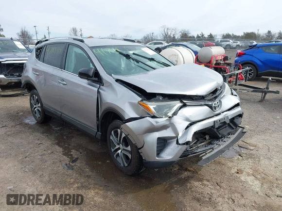 2016 Toyota RAV4 LE with VIN 2T3BFREV8GW432986, listed as a IAAI auction lot 41716530 with 143,442 mi miles. Bid and sale history available at carsss.com. Image 1.