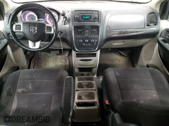 2011 Dodge Grand Caravan SXT with VIN 2D4RN4DG4BR647732, listed as a Copart auction lot 51092855 with 255,771 mi miles and Salvage Title. Bid and sale history available at DreamBid. Image 8.