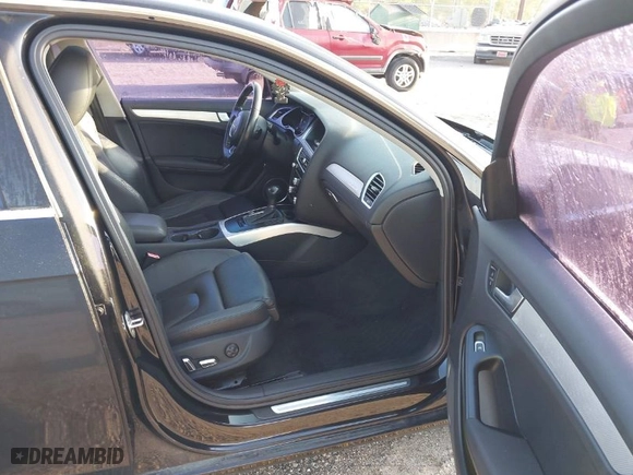 2013 Audi A4 Premium Plus with VIN WAUFFAFL5DN027409, listed as a IAAI auction lot 41945289 with 158,545 mi miles. Bid and sale history available at carsss.com. Image 5.