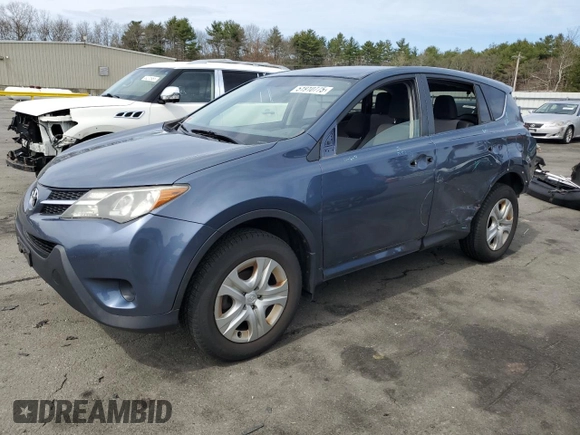 2014 Toyota RAV4 LE with VIN JTMBFREV6ED075253, listed as a Copart auction lot 51910775 with 90,537 mi miles and Salvage Title. Bid and sale history available at DreamBid. Image 1.