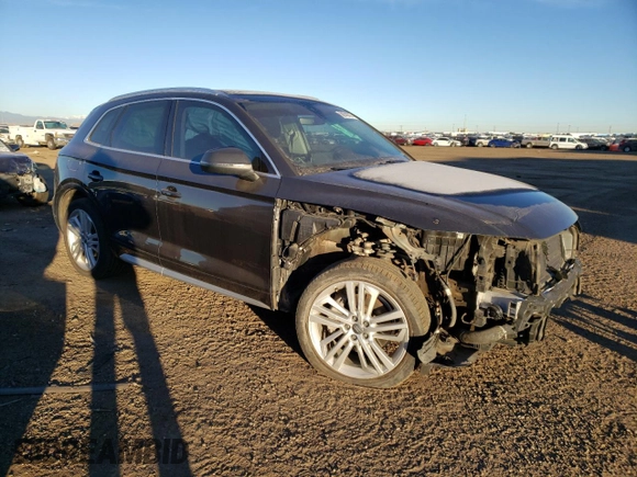 2018 Audi Q5 Premium Plus with VIN WA1BNAFY2J2011949, listed as a Copart auction lot 68659022 with 56,133 mi miles. Bid and sale history available at carsss.com. Image 4.
