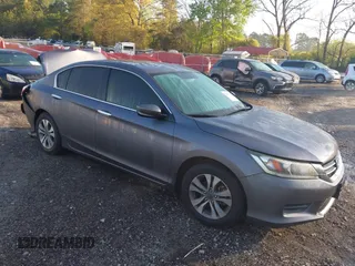 2014 Honda Accord LX with VIN 1HGCR2F36EA278713, listed as a IAAI auction lot 42017720 with 219,661 mi miles and . Bid and sale history available at carsss.com. Image 1.