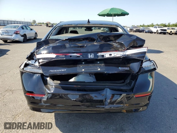 2023 Honda Accord Touring with VIN 1HGCY2F88PA065537, listed as a Copart auction lot 59341845 with 34,595 mi miles and Salvage title. Bid and sale history available at DreamBid. Image 6.