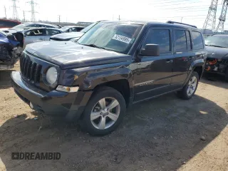 2014 Jeep Patriot Latitude z VIN 1C4NJRFB7ED709055, wystawiony jako Copart lot #52154995 z przebiegiem 136 332 mil mil oraz Szkoda całkowita • Salvage title. Historia ofert i sprzedaży dostępna na DreamBid. Obrazek 1.