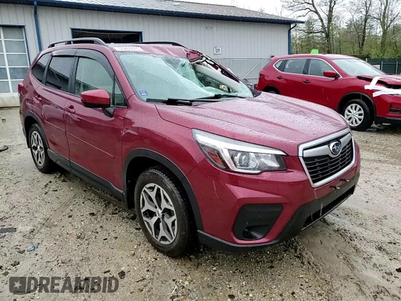 2019 Subaru Forester Premium with VIN JF2SKAGC5KH533864, listed as a Copart auction lot 55260995 with Not provided miles and Salvage title. Bid and sale history available at DreamBid. Image 15.