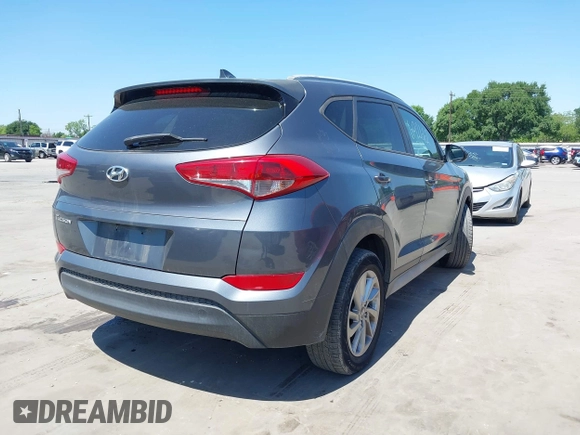 2018 Hyundai Tucson SEL with VIN KM8J33A41JU692662, listed as a IAAI auction lot 41981241 with 134,868 mi miles. Bid and sale history available at carsss.com. Image 4.
