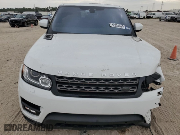 2017 Land Rover Range Rover Sport SE with VIN SALWG2FK8HA691447, listed as a Copart auction lot 82854344 with 68,117 mi miles and Salvage Title. Bid and sale history available at carsss.com. Image 5.