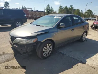 2012 Kia Forte EX with VIN KNAFU4A22C5614669, listed as a Copart auction lot 47027015 with 178,932 mi miles and Salvage Title. Bid and sale history available at carsss.com. Image 1.