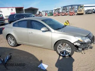 2014 Buick Regal with VIN 2G4GK5EX3E9219488, listed as a IAAI auction lot 41464076 with 110,728 mi miles. Bid and sale history available at carsss.com. Image 13.