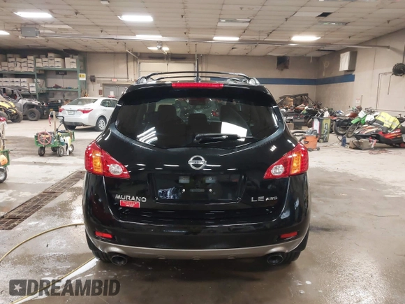 2009 Nissan Murano S with VIN JN8AZ18W19W134457, listed as a IAAI auction lot 41820814 with 132,672 mi miles and . Bid and sale history available at carsss.com. Image 16.