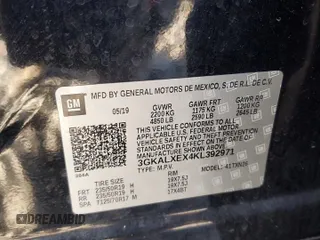 2019 GMC Terrain Denali z VIN 3GKALXEX4KL392971, wystawiony jako Copart lot #54186925 z przebiegiem 87 696 mil mil oraz Szkoda całkowita • Salvage title. Historia ofert i sprzedaży dostępna na DreamBid. Obrazek 13.