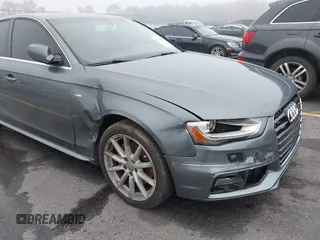 2016 Audi A4 Premium with VIN WAUBFAFL7GN016012, listed as a IAAI auction lot 41489832 with 125,826 mi miles. Bid and sale history available at carsss.com. Image 6.