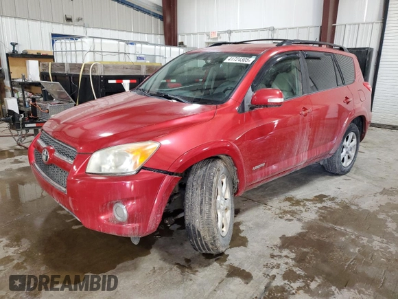 2009 Toyota RAV4 Ltd with VIN JTMBF31V89D003012, listed as a Copart auction lot 41724305 with 118,532 mi miles and Salvage Title. Bid and sale history available at carsss.com. Image 1.