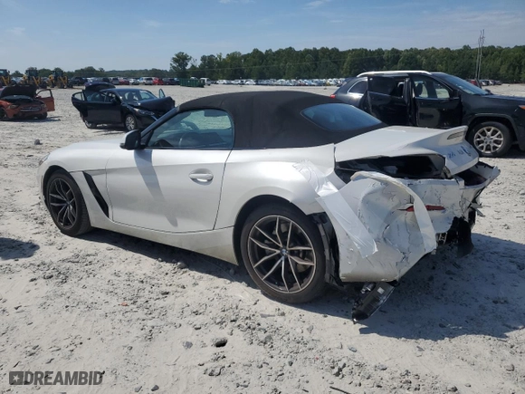 2022 BMW Z4 sDrive30i with VIN WBAHF3C05NWX38019, listed as a Copart auction lot 69311164 with 0 mi miles and Salvage Title. Bid and sale history available at carsss.com. Image 2.