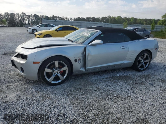 2011 Chevrolet Camaro 2LT with VIN 2G1FC3DD4B9201692, listed as a Copart auction lot 54297765 with 160,183 mi miles and Salvage title. Bid and sale history available at DreamBid. Image 1.