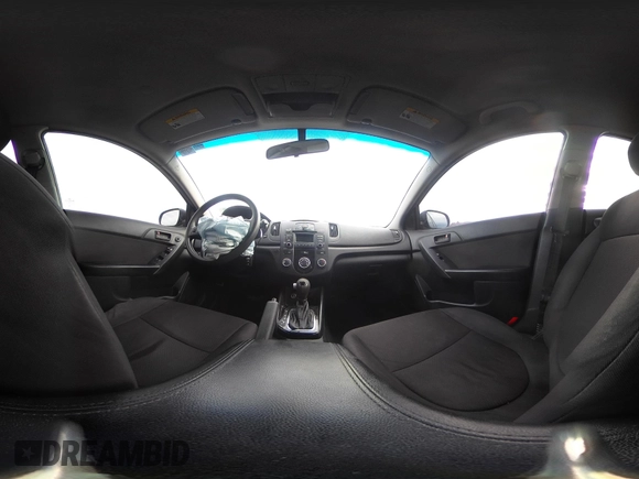 2012 Kia Forte EX with VIN KNAFU4A23C5493666, listed as a IAAI auction lot 41755930 with 203,251 mi miles. Bid and sale history available at carsss.com. Image 19.