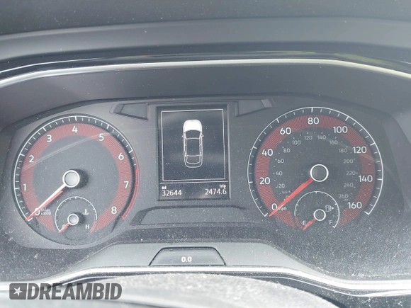 2020 Volkswagen Jetta S with VIN 3VWN57BU0LM086425, listed as a IAAI auction lot 42511761 with 32,644 mi miles and . Bid and sale history available at DreamBid. Image 7.