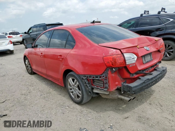 2012 Volkswagen Jetta SE with VIN 3VWDP7AJ8CM385318, listed as a Copart auction lot 56513355 with 193,764 mi miles and Salvage title. Bid and sale history available at DreamBid. Image 2.