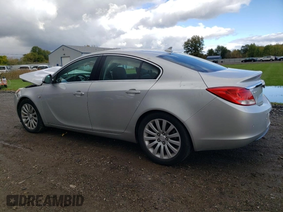 2011 Buick Regal CXL RL5 with VIN W04GT5GC0B1001062, listed as a Copart auction lot 76310664 with 190,403 mi miles and Salvage Title. Bid and sale history available at DreamBid. Image 2.