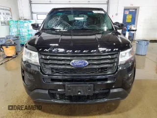 2017 Ford Police Interceptor Utility z VIN 1FM5K8AT5HGA62869, wystawiony jako Copart lot #61285845 z przebiegiem 132 057 mil mil oraz Czysty tytuł • Clean title. Historia ofert i sprzedaży dostępna na DreamBid. Obrazek 5.