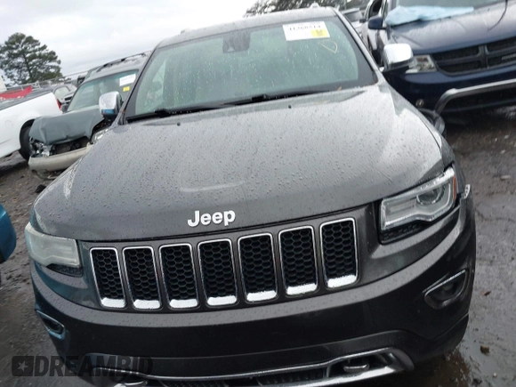 2014 Jeep Grand Cherokee Overland with VIN 1C4RJFCT2EC146239, listed as a IAAI auction lot 41368514 with 164,239 mi miles. Bid and sale history available at carsss.com. Image 12.