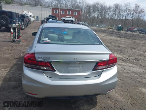 2015 Honda Civic Sedan LX with VIN 19XFB2F50FE702158, listed as a IAAI auction lot 41946929 with 48,646 mi miles. Bid and sale history available at carsss.com. Image 16.