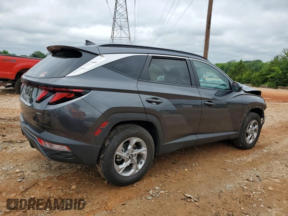 2024 Hyundai Tucson SEL z VIN 5NMJBCDE4RH347897, wystawiony jako Copart lot #58921885 z przebiegiem 26 317 mil mil oraz Szkoda całkowita • Salvage title. Historia ofert i sprzedaży dostępna na DreamBid. Obrazek 3.
