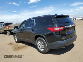 2020 Chevrolet Traverse LT Cloth with VIN 1GNERGKW9LJ299936, listed as a Copart auction lot 67140404 with 77,034 mi miles and Salvage Title. Bid and sale history available at carsss.com. Image 2.