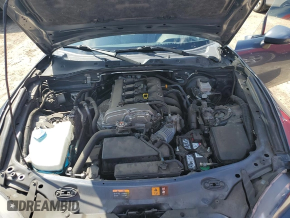 2020 Mazda MX-5 Miata RF Grand Touring with VIN JM1NDAM71L0411855, listed as a Copart auction lot 73795754 with 0 mi miles and Non Repairable. Bid and sale history available at carsss.com. Image 11.